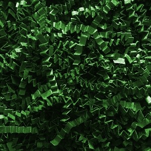 40 lb. Forest Green Crinkle Paper - 40 LBS PER CASE