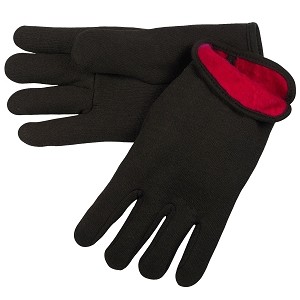 Lined Jersey Cotton Gloves - Large - 12 PAIRS PER CASE