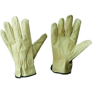 Pigskin Leather Drivers Gloves - Large - 3 PAIRS PER CASE