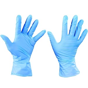 Nitrile Gloves Exam Grade - Large - 100 PER CASE