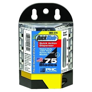 QBD-379 Quickblade? Blade Dispenser - 75 BLADES PER CASE