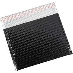 13 3/4 x 11'' BLACK Glamour Bubble Mailers 48ct